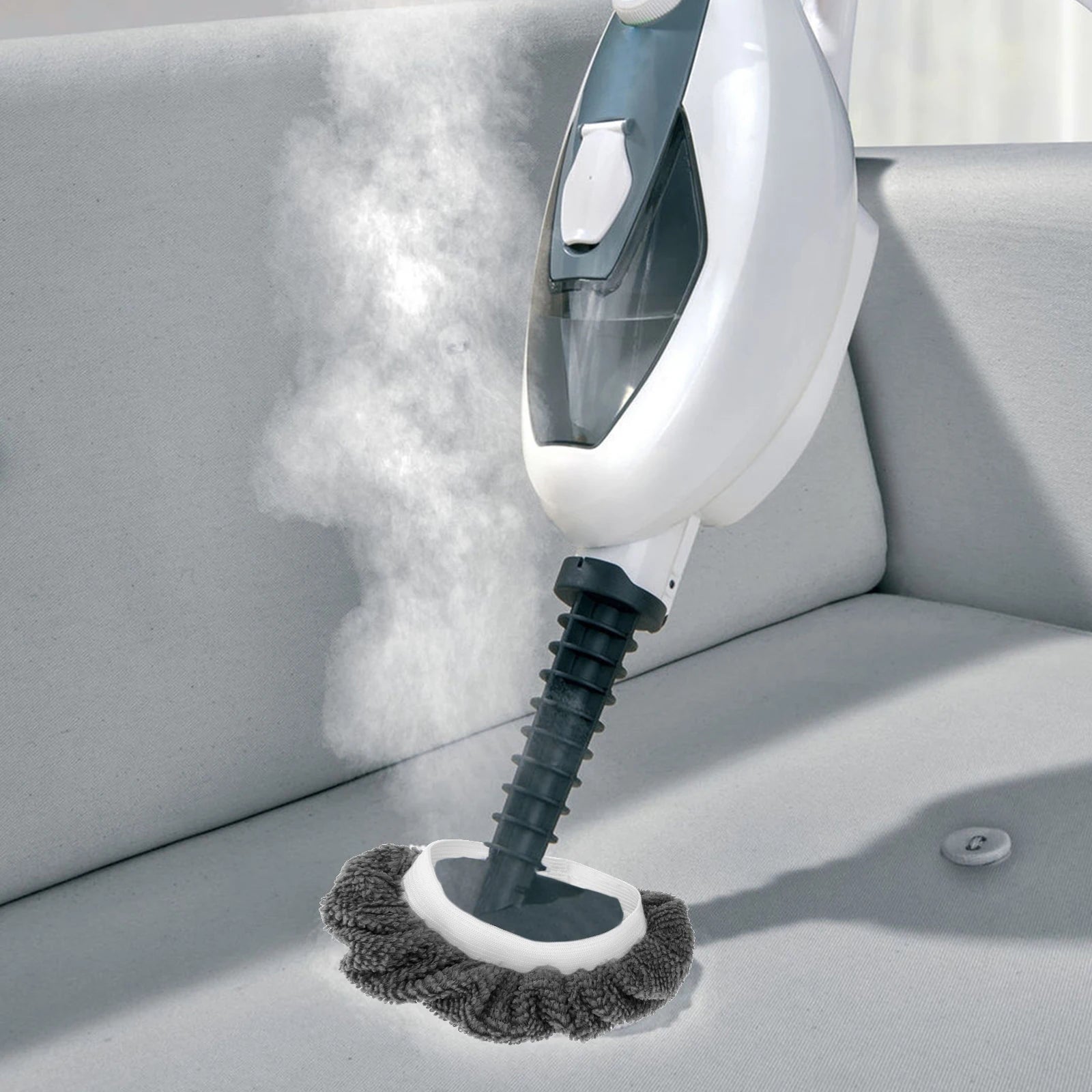 16Pcs Steam Mop Pads Microfibre Steam Cleaner Replacement Pads Reusable Steam Cloth Accessories Compatible with Multiple Mop