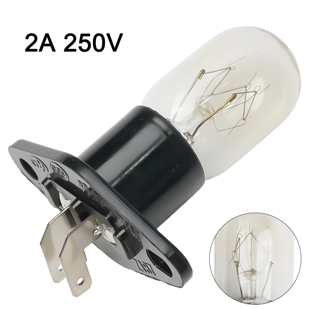 1 Pcs Microwave Ovens Light Bulb Lamp Globe 250V 2A  Fit For Midea Most Brand Microwave Oven Refrigerator Accessories Light Buld