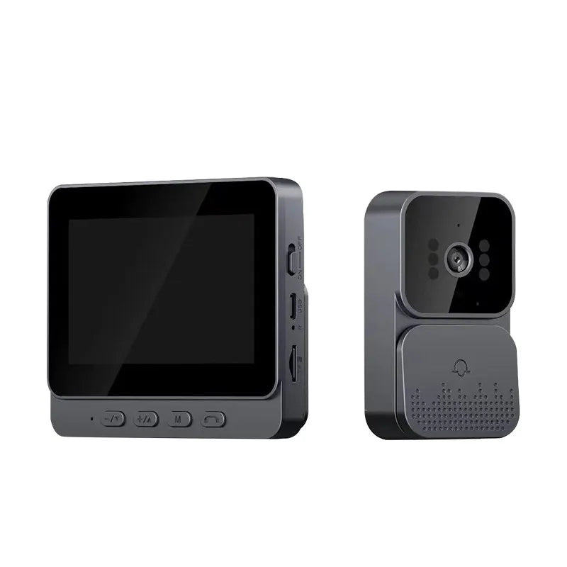 Smart WiFi 2.4G Wireless Doorbells Video Intercom Camera Inteligente Night Vision 4.3inch HD Screen For Security Home Apartment
