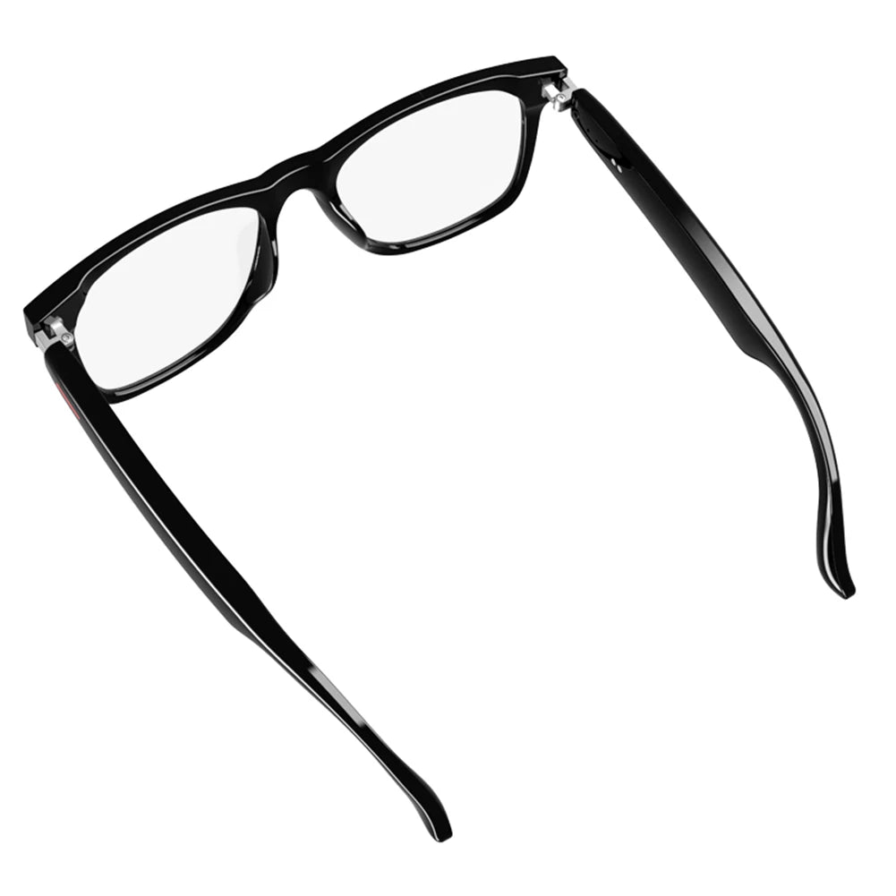 Smart Glasses AI Voice Assistant Camera Glasses BT Audio Glasses (Plain Glasses)