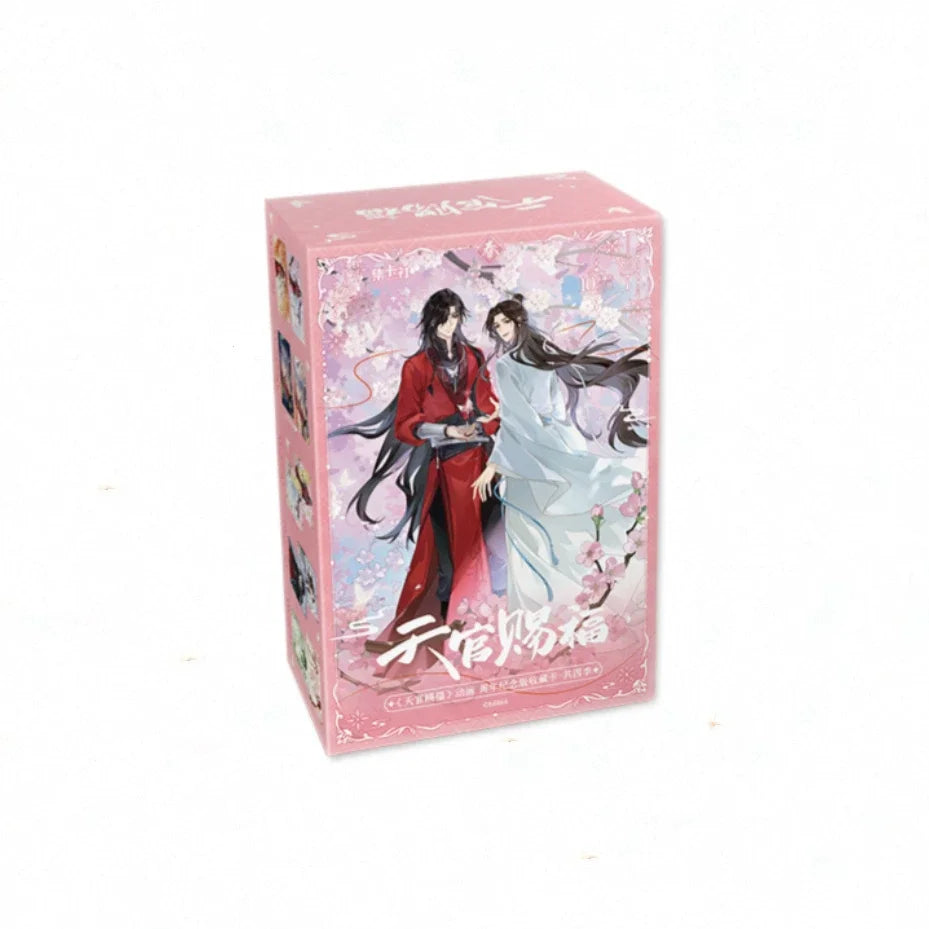 In Stock Tianguan Blessing Four Seasons Card Anime Anniversary Edition Collected Card Blind Box Original Nice Festival Gift Toys