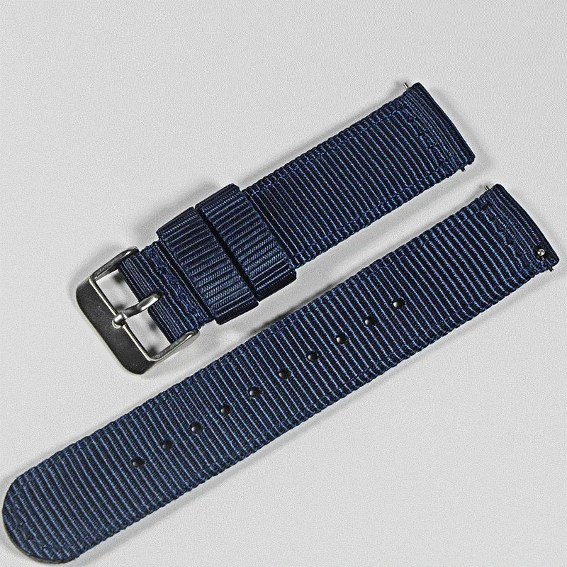 Nylon strap 18mm 20mm strap 22mm strap quick release design suitable for smart watches