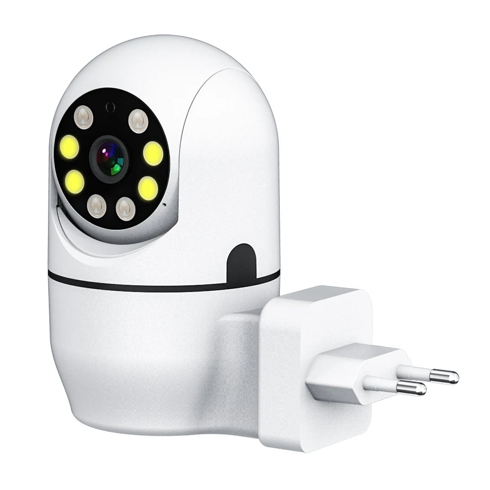 Smart Life Wireless Camera IP HD Tuya Human Auto Tracking Cctv Security Surveillance Color IR Night Vision Indoor Wifi Home Cam