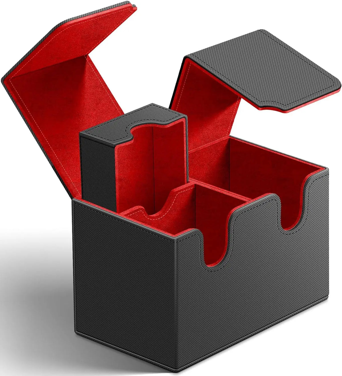 Card storage box card box big brand box solid color storage box top side installation toys games collection card for  Trading