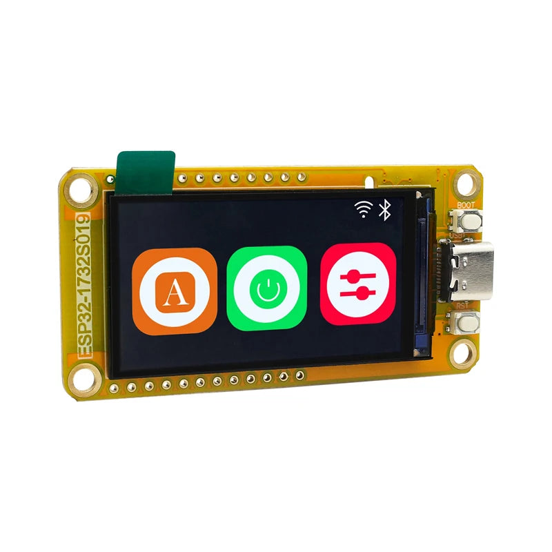 ESP32-S3 HMI 8M PSRAM 16M Flash for Arduino LVGL WIFI&Bluetooth 1.9 Inch 170*320 Smart Display Screen IPS LCD TFT Module