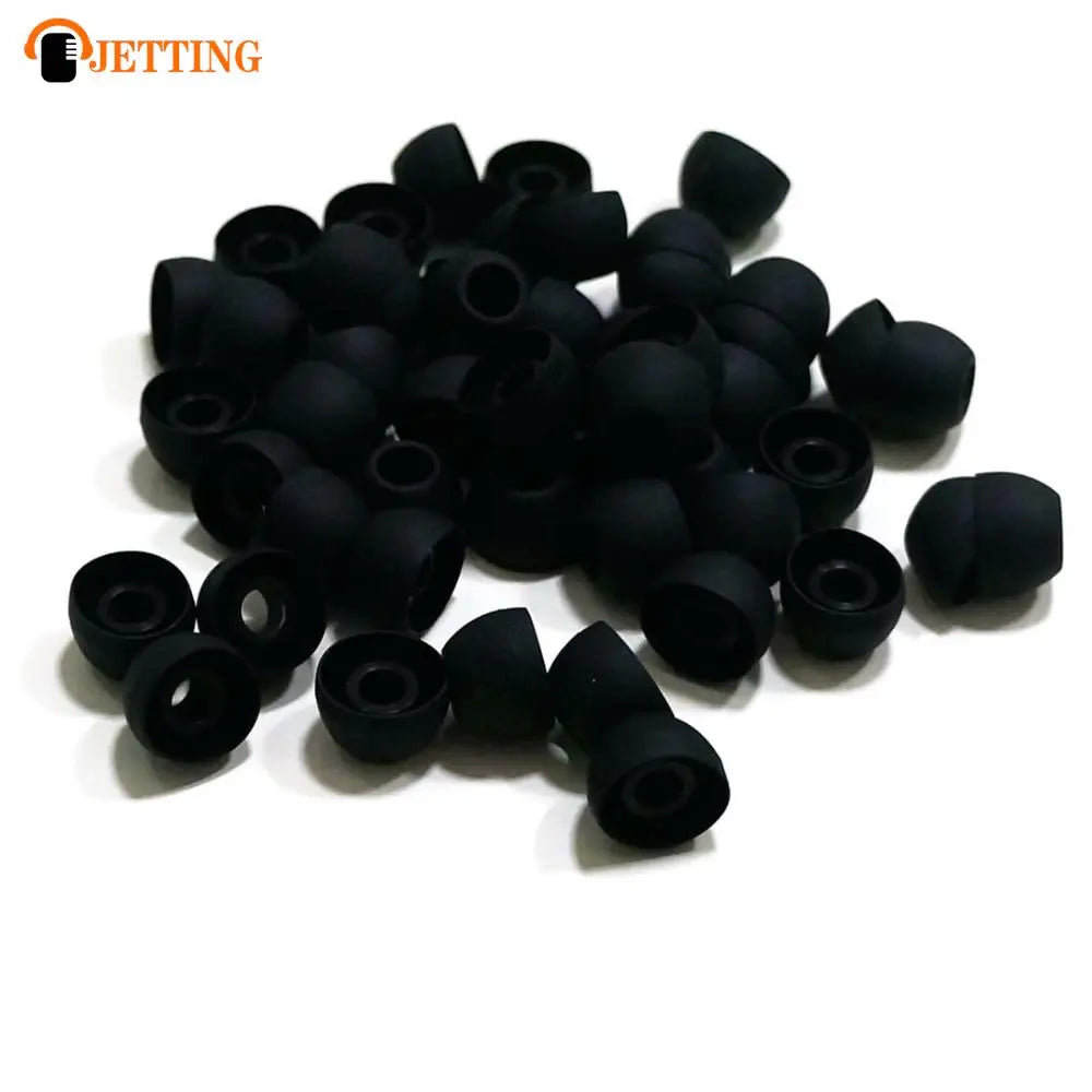 50pcs/lot Soft Silicon Ear Tip Cover Replacement Earbud Covers For HTC In-Ear Headphones Earphones Accessories