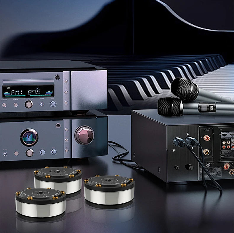 2025 New Home Theatre System XSSH Audio Audiophile Shock Damping Pad Heavy Speaker CD Amplifier Spike Stand HiFi Isolation Feet
