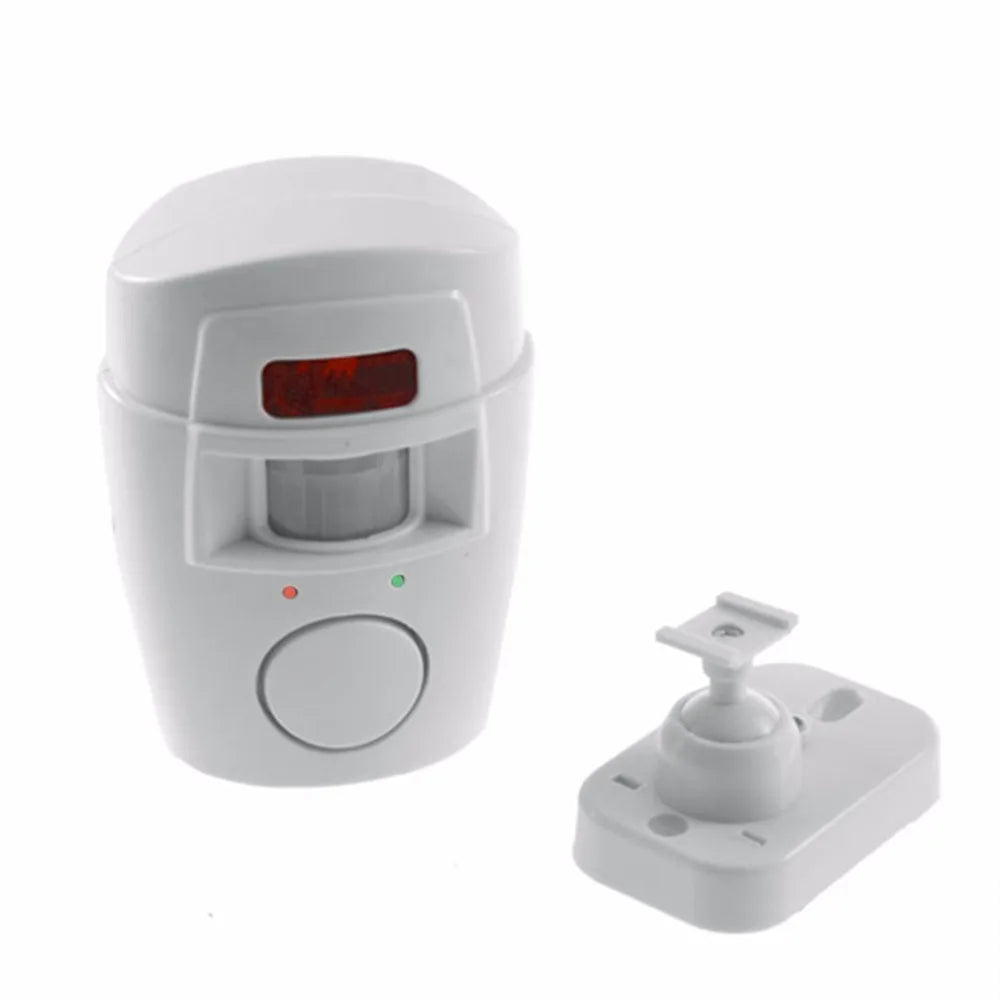 Wireless Motion Sensor Alarm Security Detector Indoor Outdoor Home Security System With Remote Control For House Garage