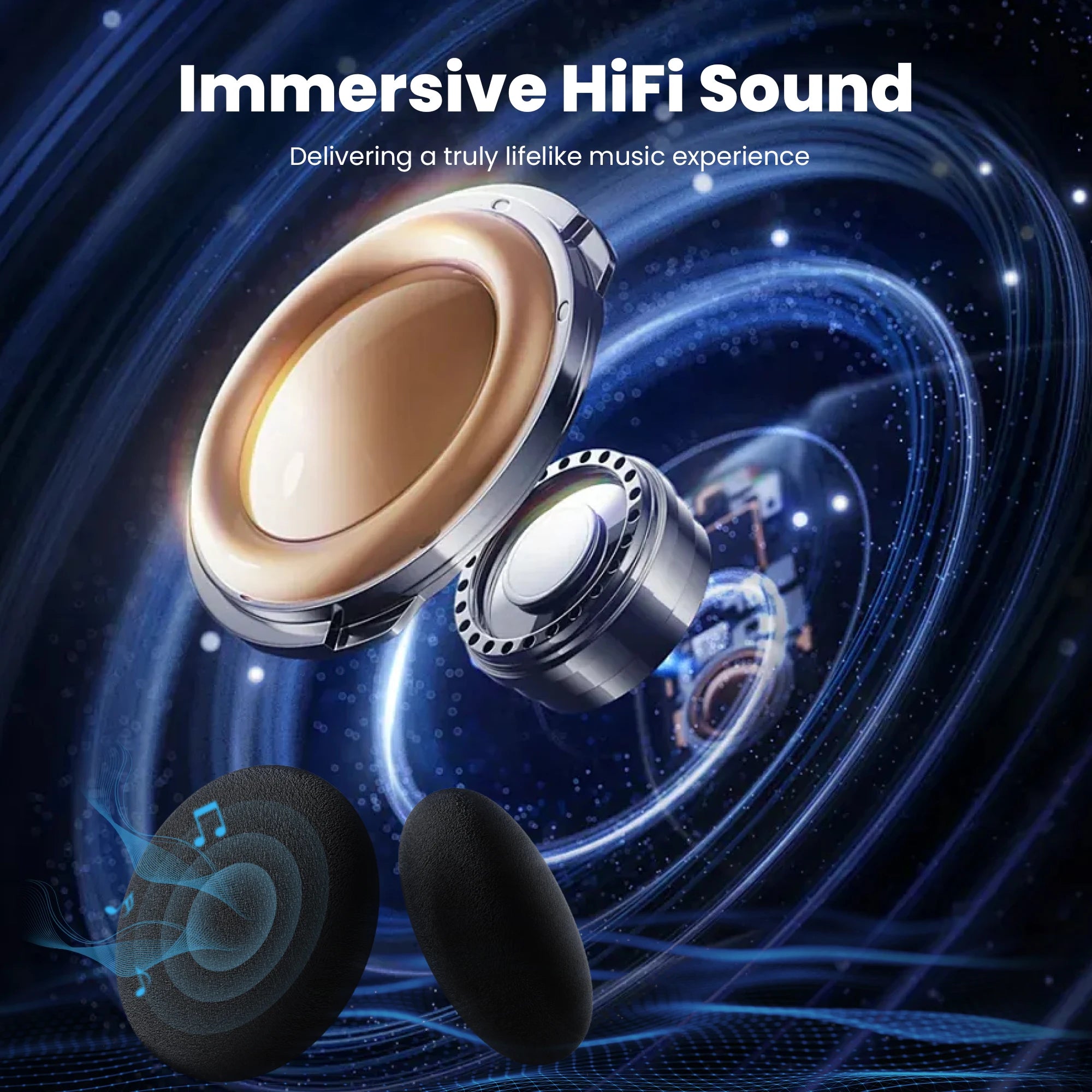 GEARELEC G1 Motorcycle Helmet Bluetooth Headset Hands Free Call IPX67 Waterproof 1000mAh Headset Speakers HiFi Stereo RGB Light