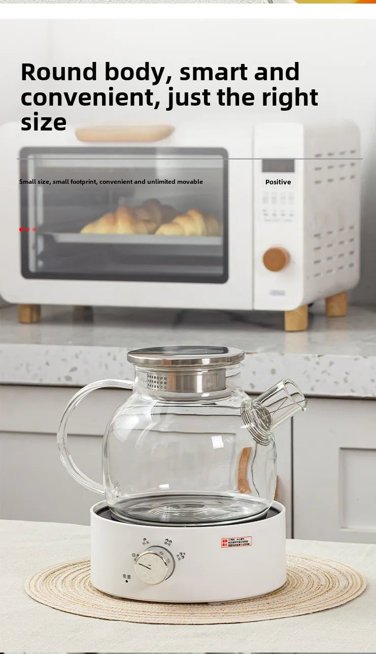 Electric Mini Coffee Heater Milk Tea Mocha Heating Stove Hot Plate Multifunctional Cooking Pot Oven Small Furnace Cooker