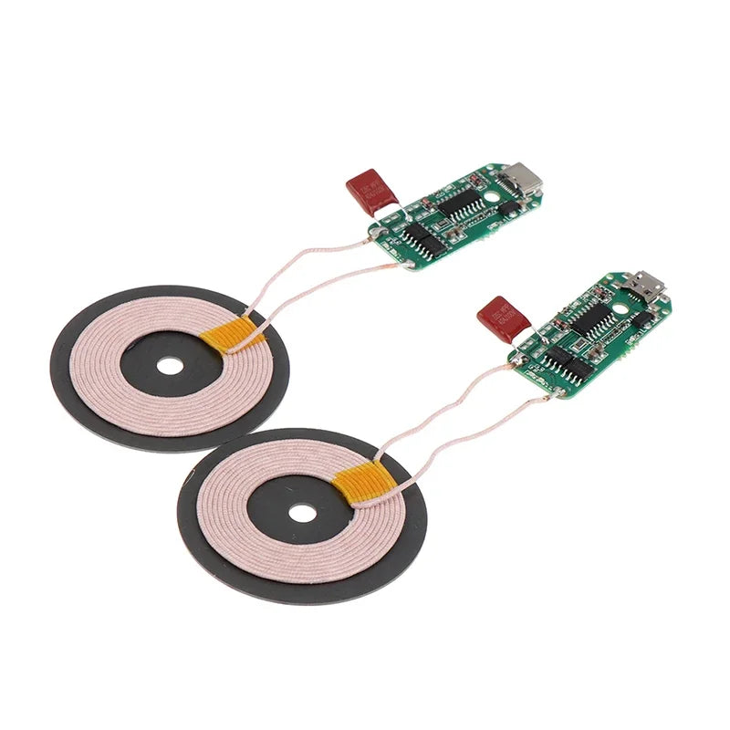 5W/10W/15W Wireless Power Supply Module Wireless Charger Module Transmitter Receiver Terminal Circuit Board Module for DIY Phone