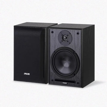 Household 6.5 Inch Bookshelf Speaker 100W*2 Output Power 2 Way HIFI Passive Speaker 2.0 Stereo 1 Inch Silk Film Dome Tweeter