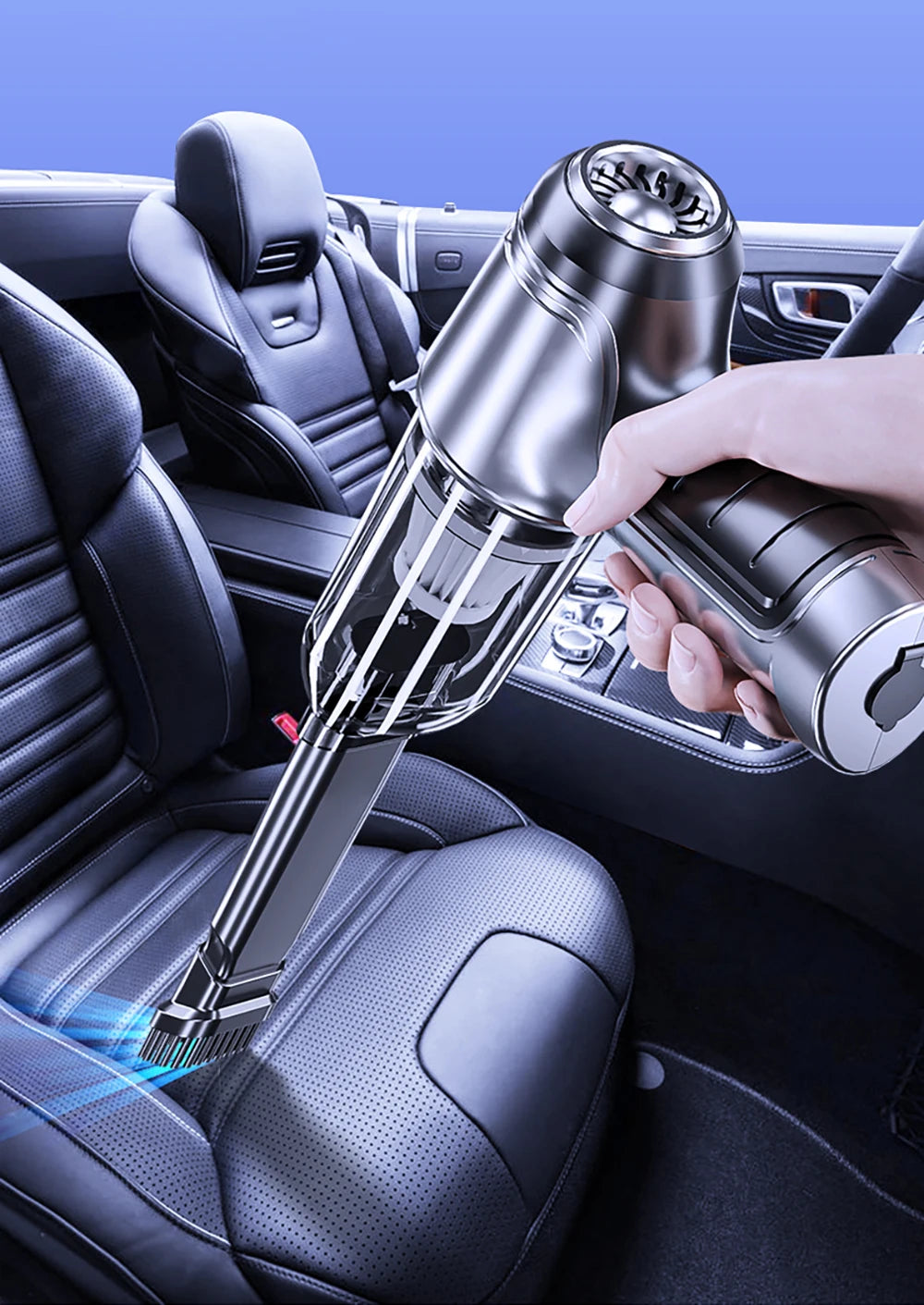 Car Vacuum Cleaner 95000PA Strong Suction Vacuum Cleaner for Car Home Portable Handheld Auto Vacuum Cleaner Powerful Blower