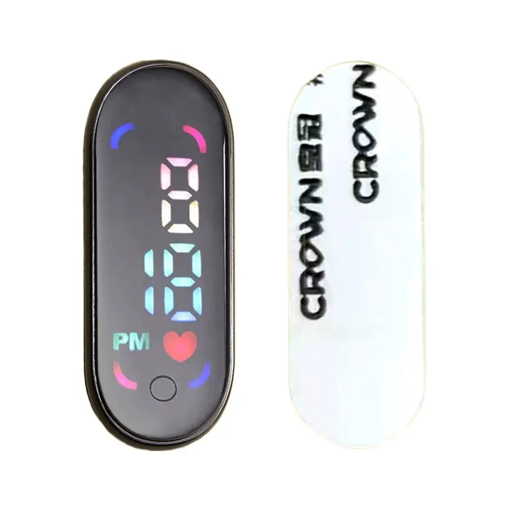 Luminous Motorcycle Car Clock Auto Internal Stick-On Mini Waterproof Watch Mechanics Quartz Clocks Auto Ornament Car Accessories