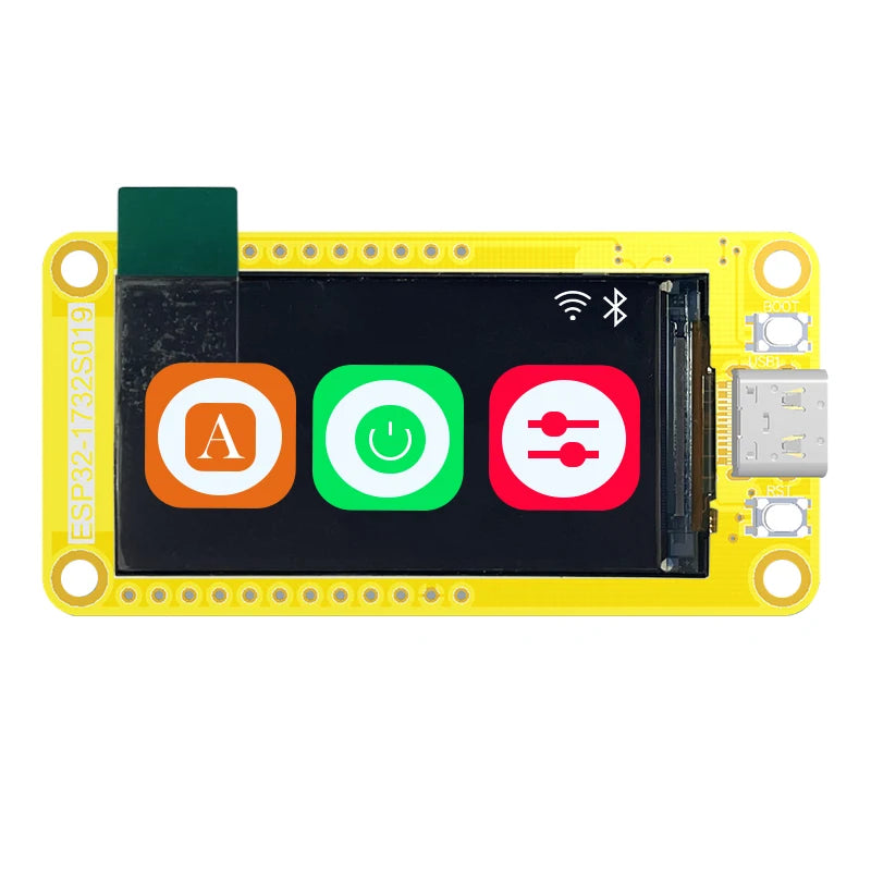 ESP32-S3 HMI  8M PSRAM 16M Flash Arduino LVGL WIFI&Bluetooth 1.9 "  170*320  Smart Display Screen 1.9 inch IPS LCD TFT Module