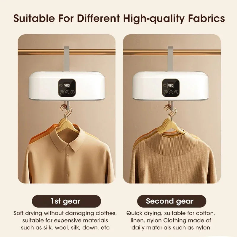 Smart Electric Dryer Portable Foldable Dryer Home Multifunctional Timed Fast Heating Clothes Drying Silent and Low-energy