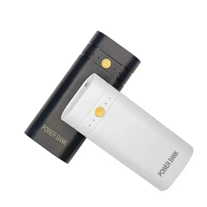 DIY Not Including Batteries Power Bank Box 5V 2A 6000mAh 2X 18650 USB Type-C Battery Charger Case For Phone Electronic Charging