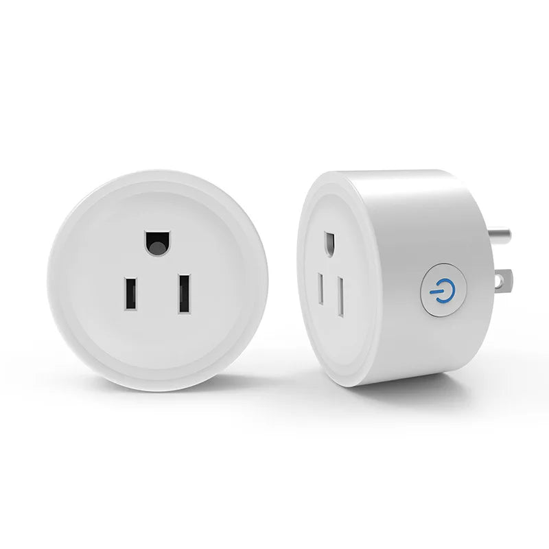 The Japanese standard plug of the Tuya wifi smart socket can be used for voice control and timing of two domestic AI speakers