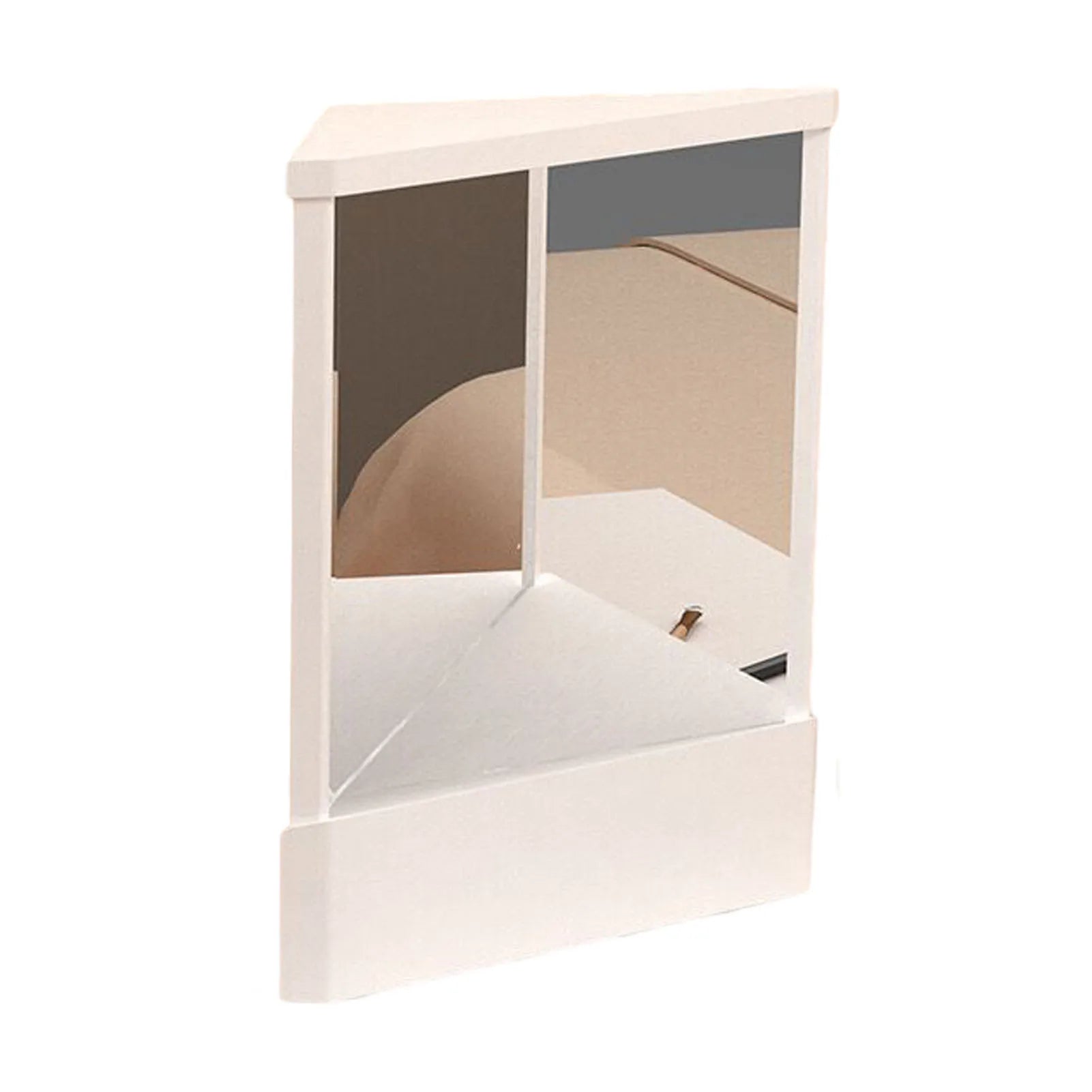 Professional TrueMirror Cosmetic Mirror - Non Reversing Clear Inverted Mirror for Bedroom Vanity Table Makeup