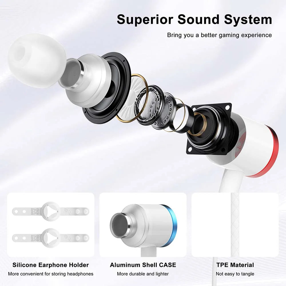 AMVR Noise-Isolating In-Ear Earphones