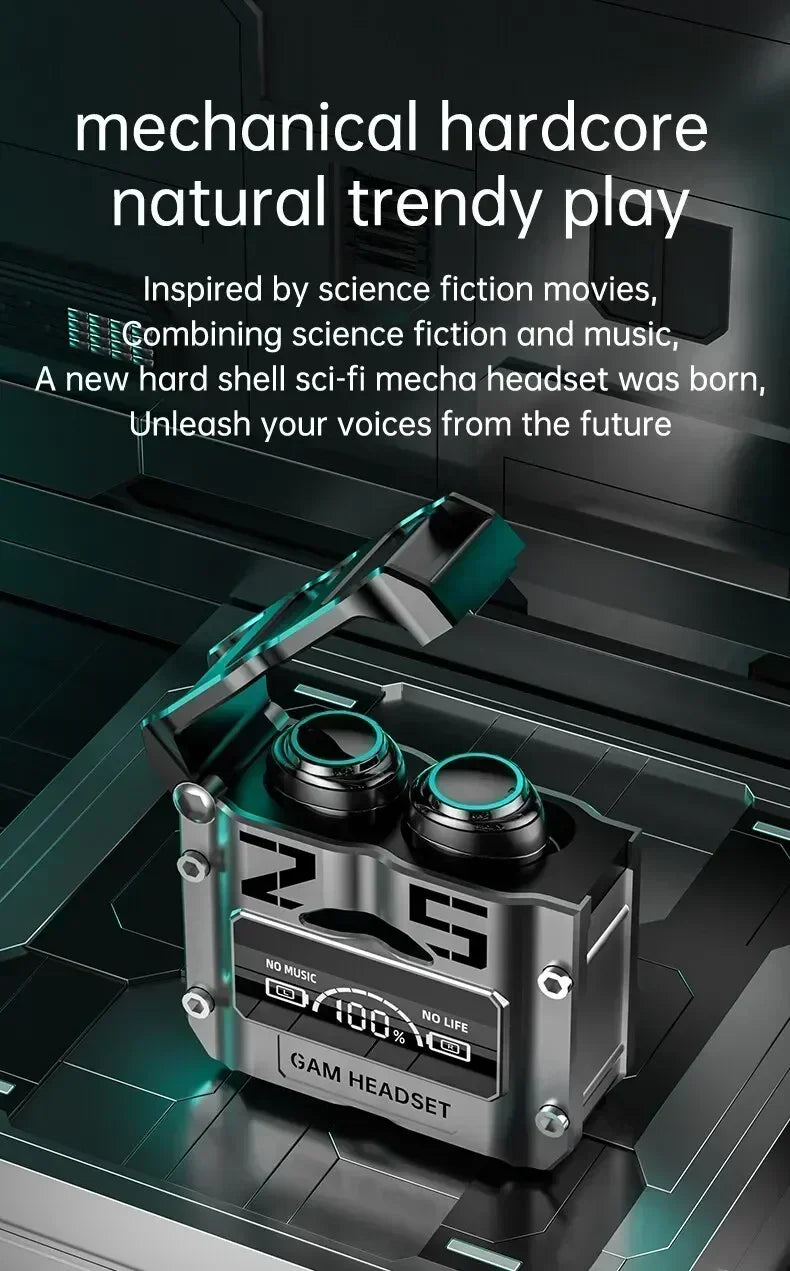 M25 TWS Wireless Headphones Earphones Bluetooth Earbuds Touch Control Noise Reduction Stereo Waterproof Earbuds Headset