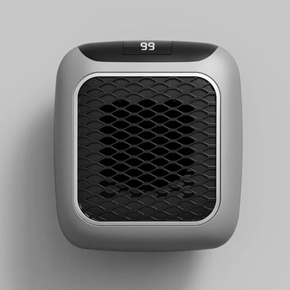 Portable Electric Heater with Adjustable Thermostat 800W Fast Heating Fans for Home Bathroom Office Wall Mounted Electric Heater