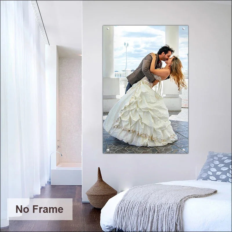 Custom Photos Wall Art with Your Photos Decor Paintings Personalised Gifts Custom Posters Canvas Prints in Any Size Wood Frame
