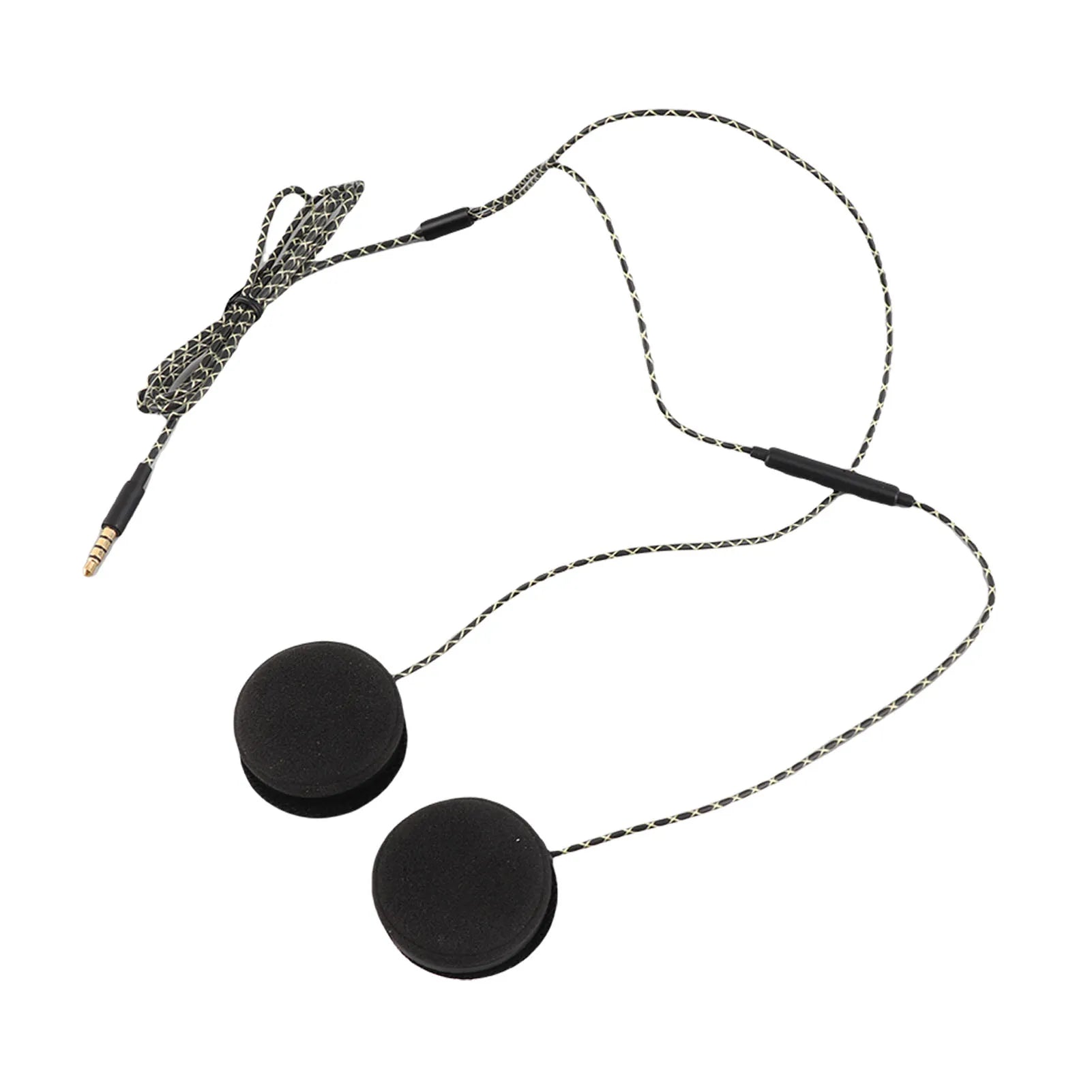 1Pcs Motorcycle Helmet Headset Headphone Speakers for Ios Android MP3 computer and other 3.5 interface audio equipment