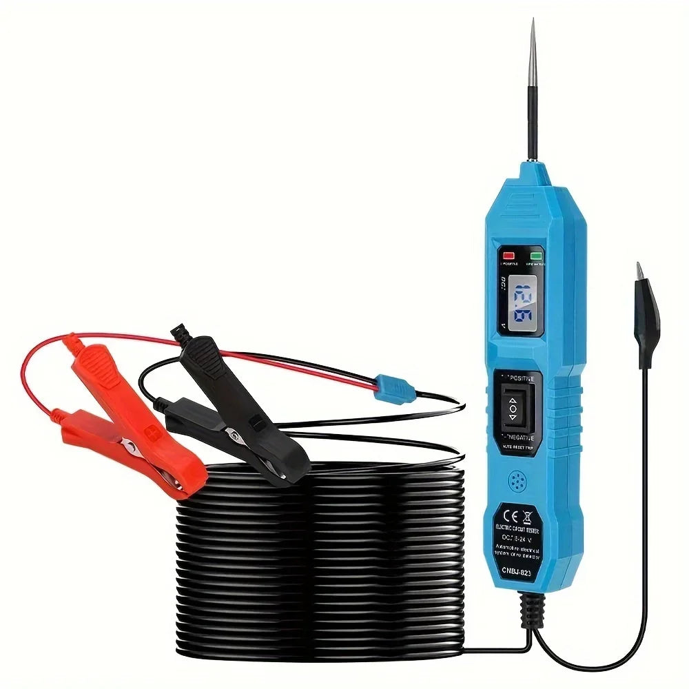Smart Car Circuit Tester 823, with Led Voltage Display - USB Powered, Compatible with 3.5-36V Dc Vehicles