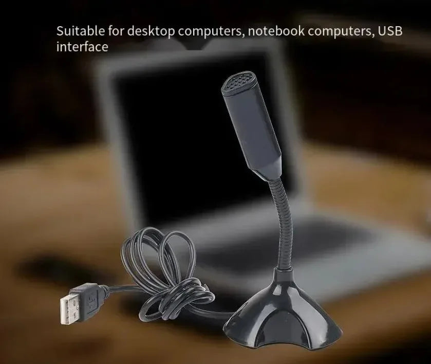 XIKCU Professional High Quality Adjustable Microphone For Laptop And Computer Studio Singing Gaming Streaming Mikrofon Stand Mic