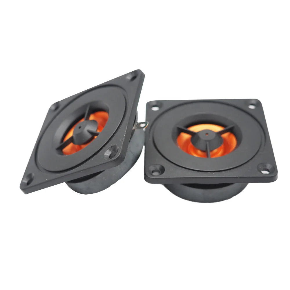 2Pcs/lot 2 Inch 52MM Tweeter 4 Ohm 15W Treble Speaker DIY Bluetooth Home Sound Theater Loudspeaker Modified Car Speakers