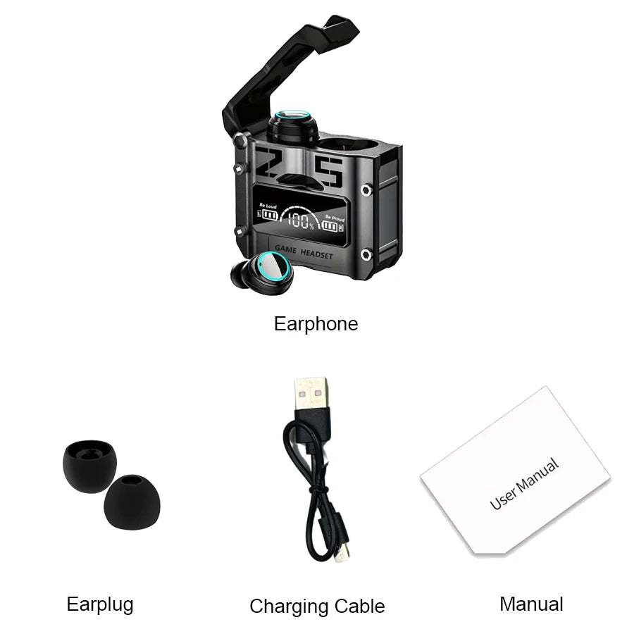Original M25 TWS Wireless Headphones Earphones Bluetooth Touch Control Noise Reduction Stereo Earbuds Headsets for Xiaomi Iphone