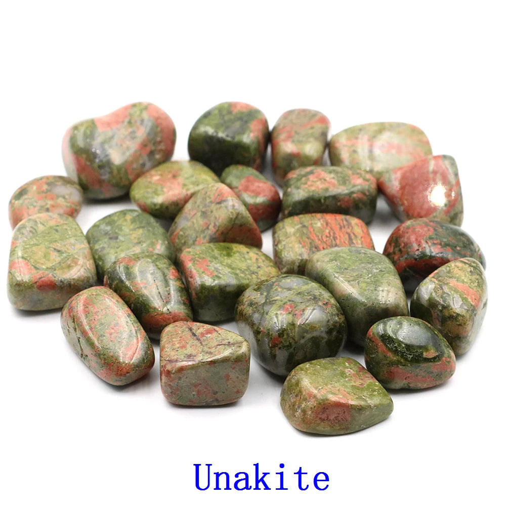 Natural Tumbled Stones Crystals Tumbled Polished Rock Gemstone Specimen Energy Mineral Aquarium Garden Home Decor Bulk Wholesale