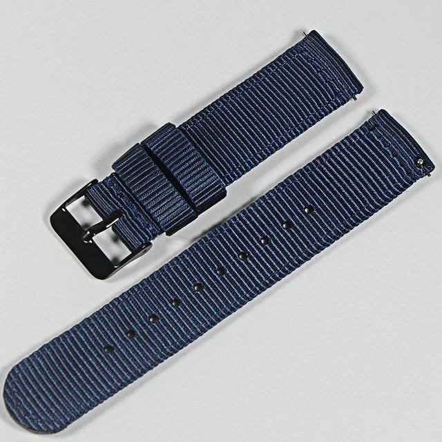 Nylon strap 18mm 20mm strap 22mm strap quick release design suitable for smart watches