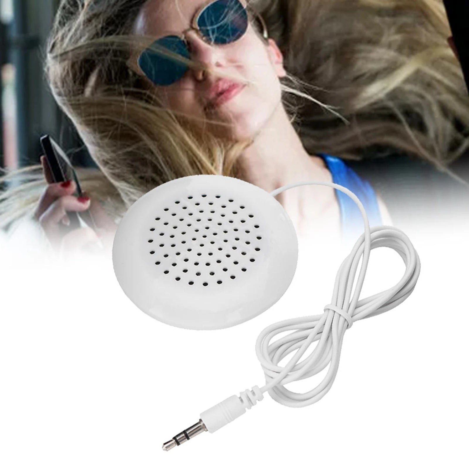 3.5mm Mini Speakers New DIY Pillow Speaker 3.5mm Mini Stereo Speaker for MP3 Phone Portable CD Portable Speaker Mini Speaker