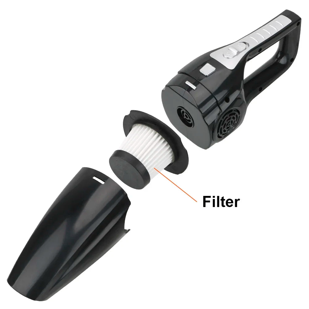 12V 120W Car Vacuum Cleaner Portable Wet And Dry dual-use Vacuum Cleaner Powerful Handheld Mini Vaccum Cleaners High Suction