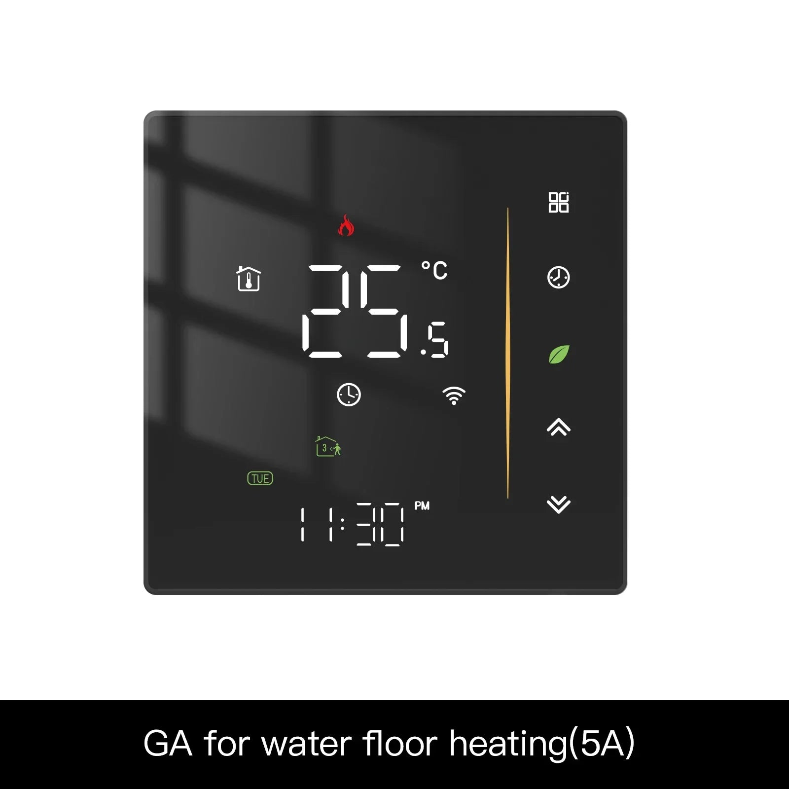Thermostat WiFi Wireless Room Temperature Controller of Water/Electric Floor Heating Gas Boiler Humidity Tuya Work with Alexa