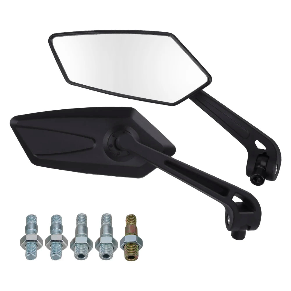 Motorcycle Handlebar Mirror Rearview Motorcycle Bar End Mirror For Cafe Racer Scooter Motocross Mirror 8/10mm