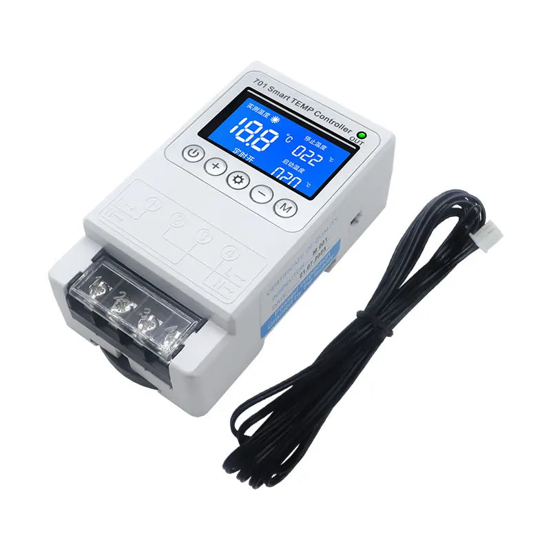701 Smart Temperature Controller Constant Thermostat Control Timing Control Switch Cycle Control Multiple Sensor Head Optional