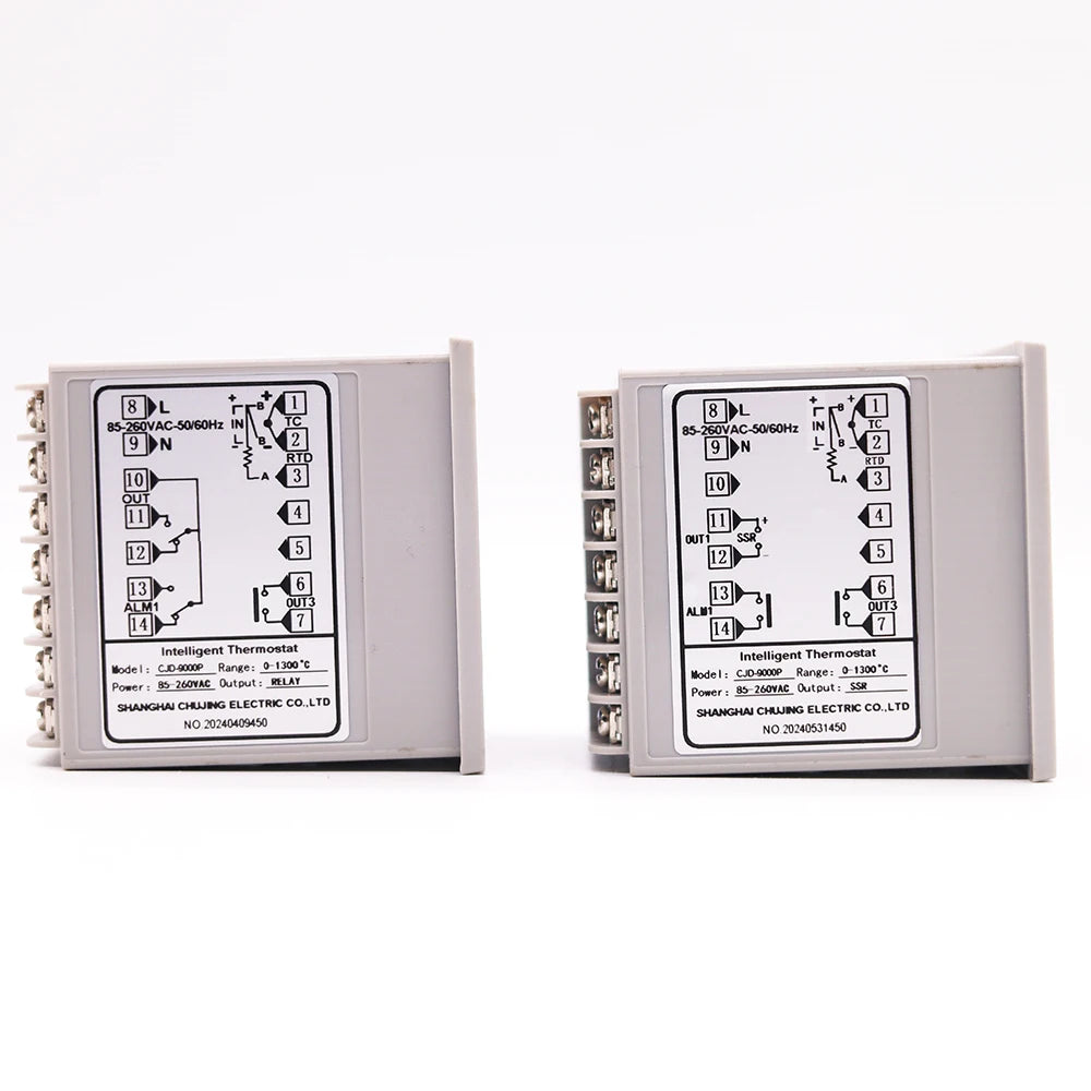 Digital programmable temperature curve thermostat Temperature and timer 2 in 1 ramp soak pid temperature controller