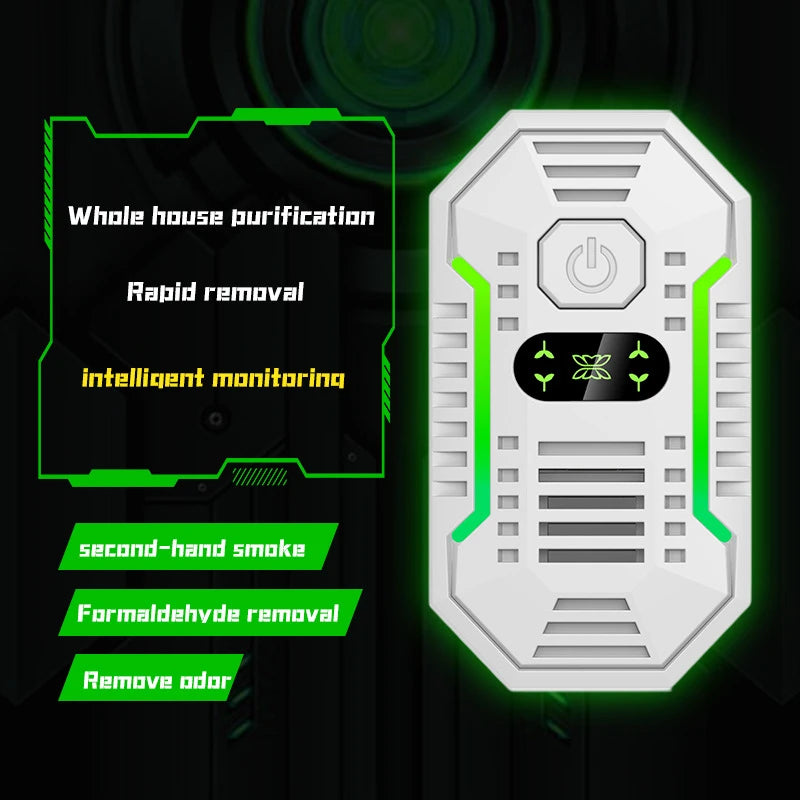 Low Energy Consumption USB Plug Negative Ion Air Purifier Eliminates Odors Purifies Smoke Formaldehyde Allergen For Home 2026