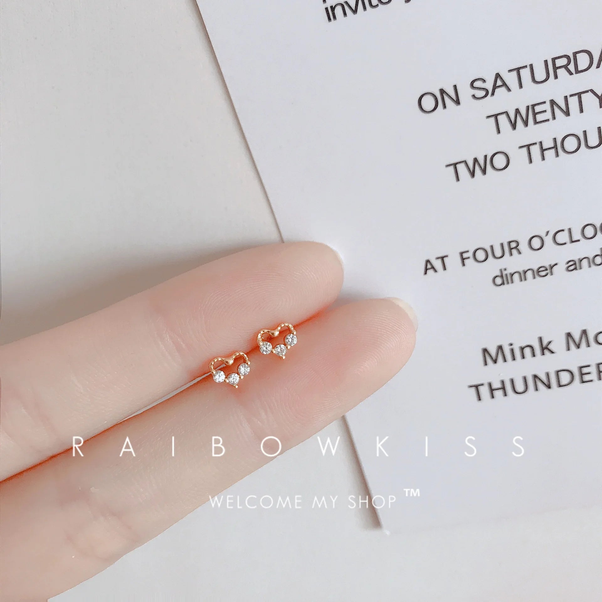 Tibetan Silver Mini Crystal Butterfly Sweet Stud Earrings for Women Flower Helix Cartilage Tragus Lobe Teen Ear Piercing Jewelry