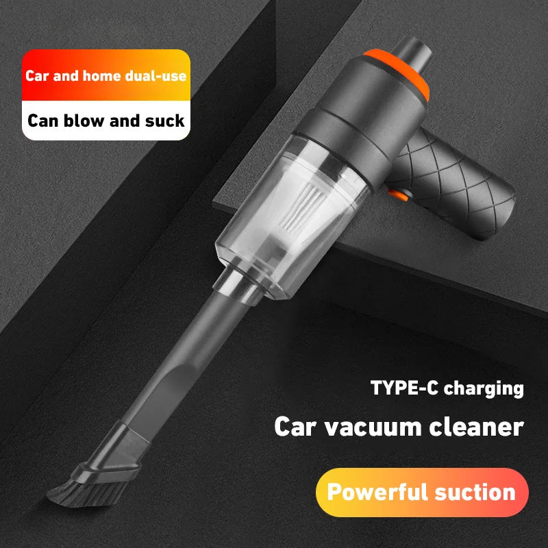 2026 Handheld Vacuum Cleaner Wireless 120W Cordless Dust Handheld Car Vacuum Cleaner Auto Vacuum High-Power For Home Office Car