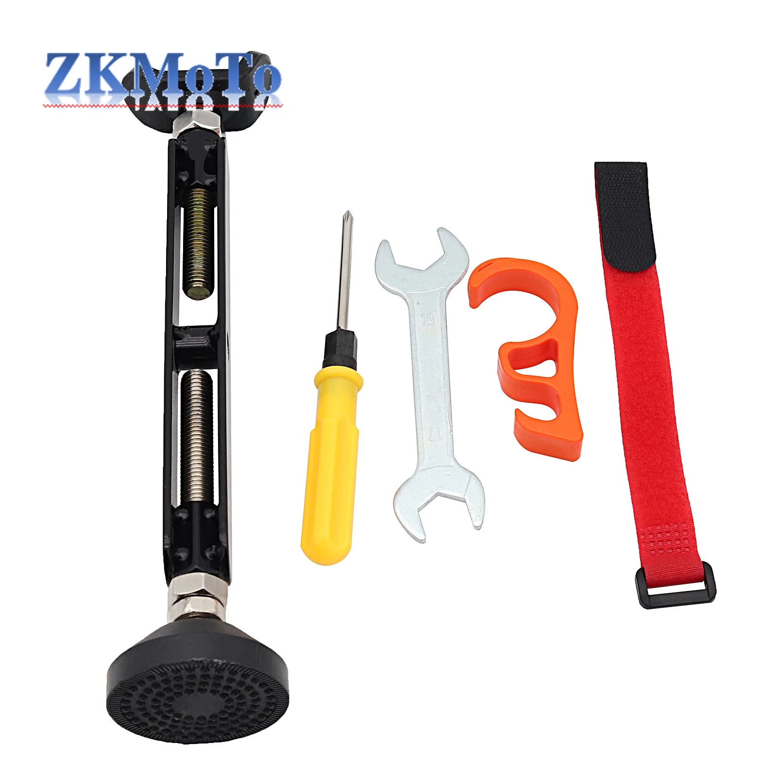 Motorcycle Portable Lift Stand Trail Stand Rear Wheel Emergency Side Stand Kickstand For Honda Yamaha Kawasaki KTM Suzuki Etc