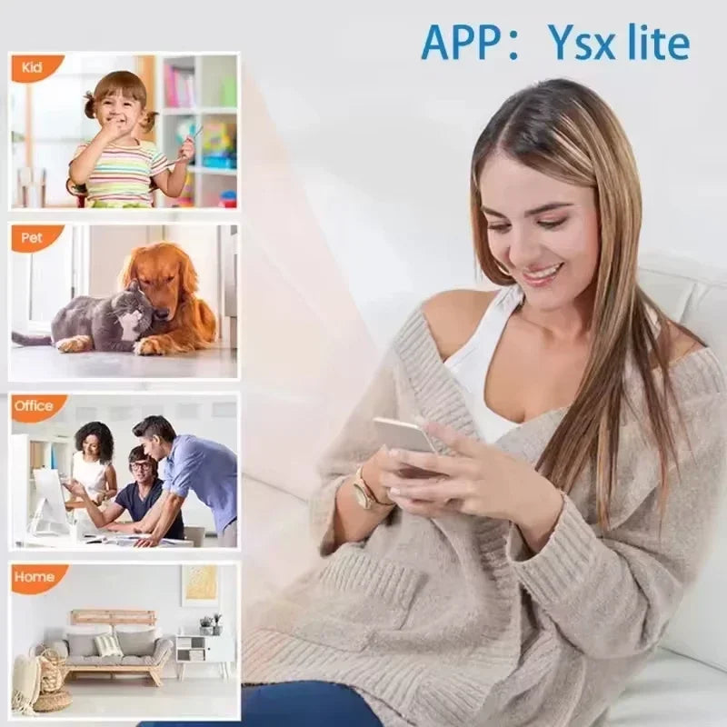 Wifi Portable Camera Smart Home 1080P HD With Night Vision Motion Detection Mini Surveillance Wifi For Home Security Cameras