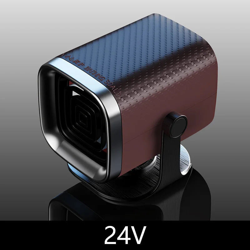 New Car Heater 12V/24V Electric Cooling Heating Fan Electric Heater Fan Windshield Defogging Demister Defroster Car supplies