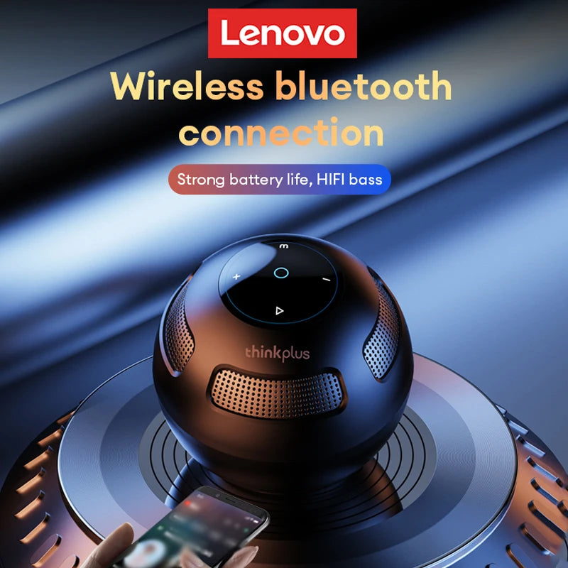 Lenovo TS5 Speakers Wireless Bluetooth 5.3 Outdoor Loudspeaker Loudspeaker Portable Subwoofer Surround Sound Player Home Theater