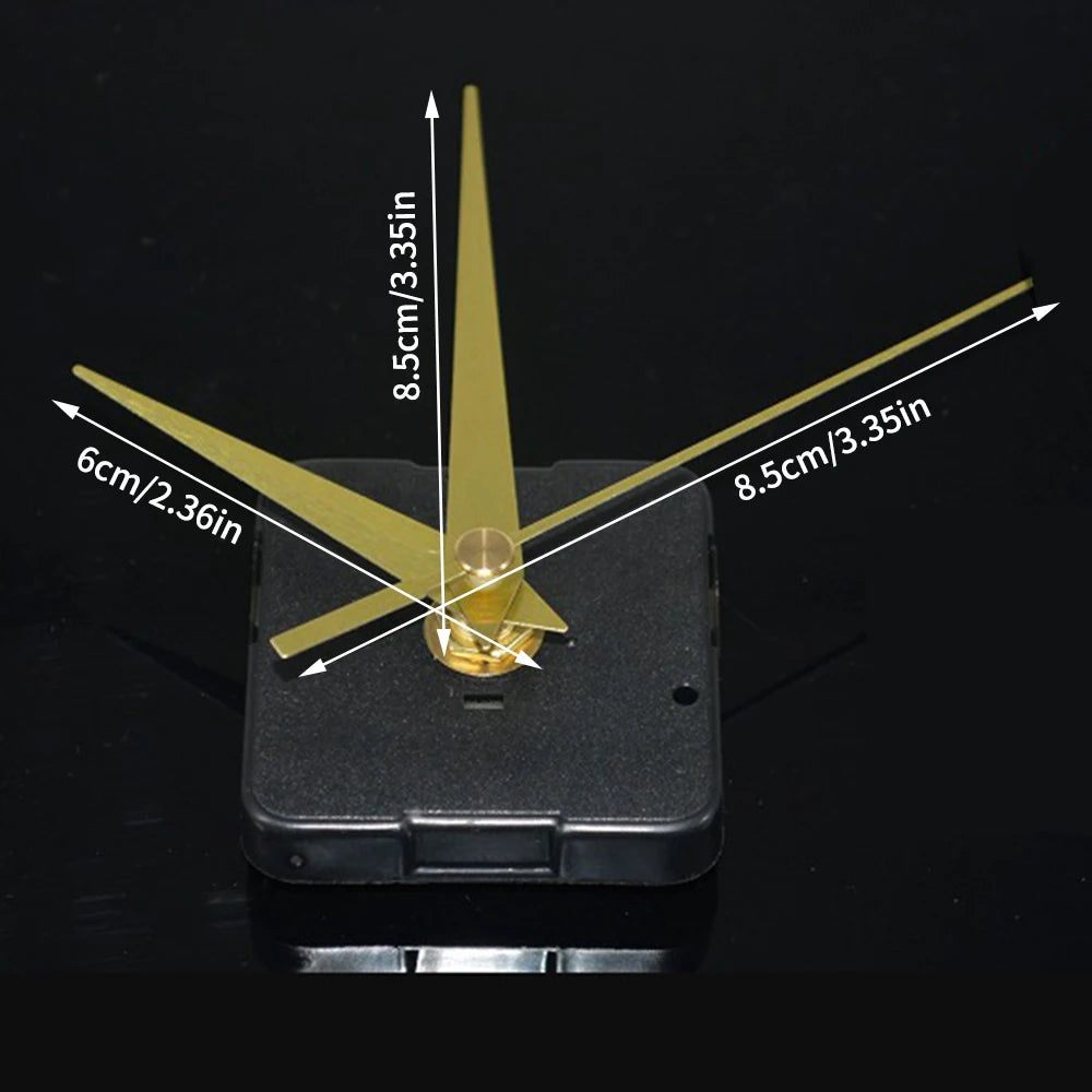 Clock Mechanism Silent Quartz Movement Machine Wall Hands Pointer Set Clockwork Table Hanging DIY Quartz Watch Repair Parts