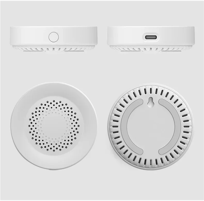 Tuya Zigbee WiFi Smart Siren Alarm 100db Speaker For Smart Home Security Works With SmartLife Alexa Yandex