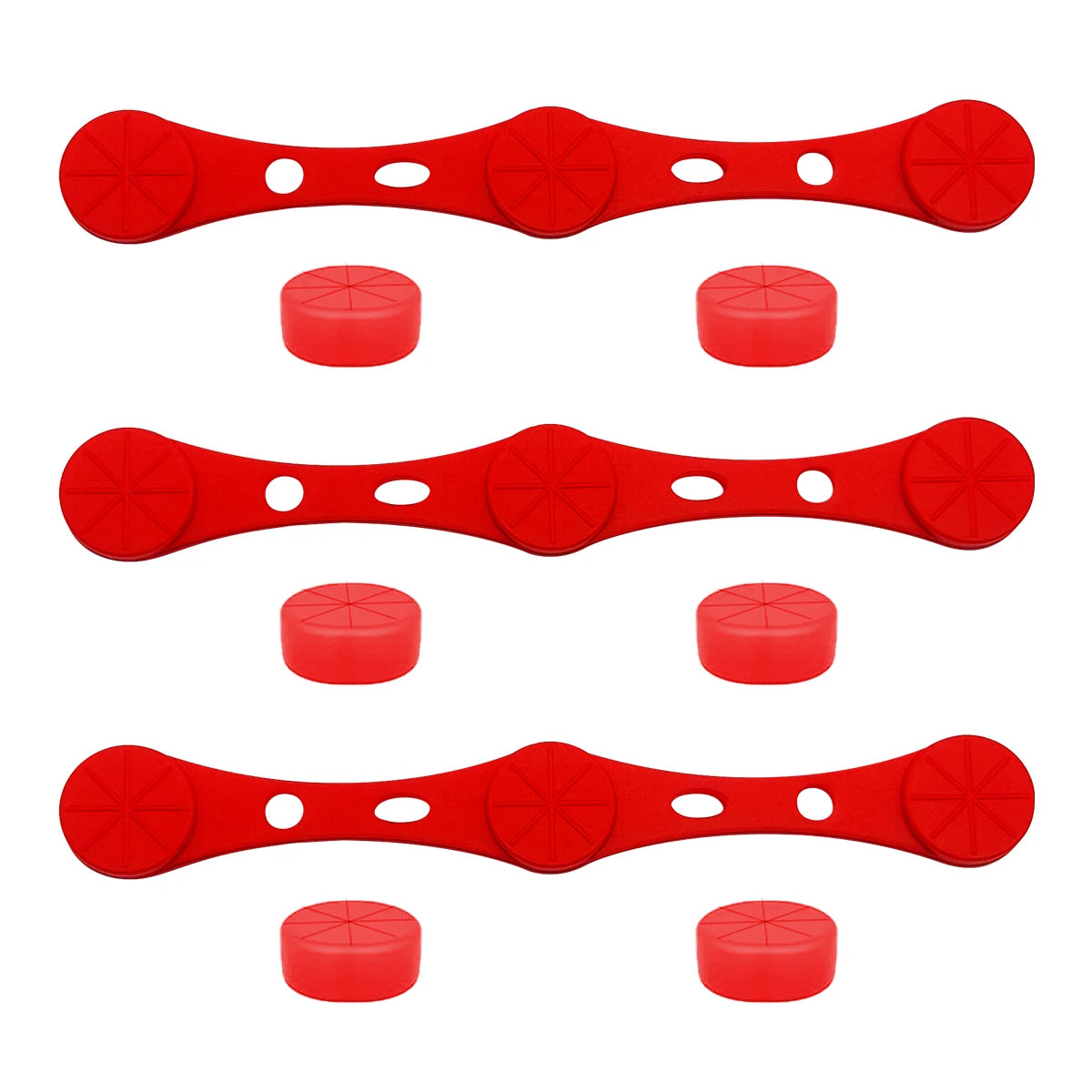 Air Fryer Magnet Silicone Buckle, Air Fryer Magnetic Silicone Clips, Parchment paper used to control the air fryer can be reused